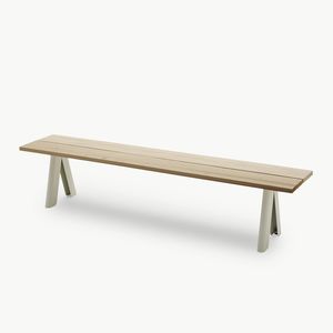 contemporary garden bench