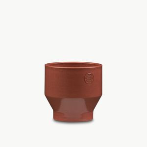 terracotta garden pot / round