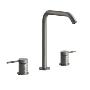 double-handle washbasin mixer tap