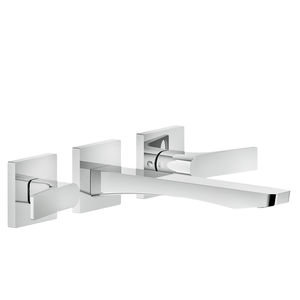 double-handle washbasin mixer tap