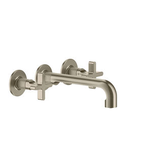 double-handle washbasin mixer tap