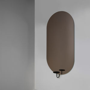 wall-mounted mirror