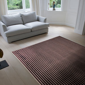 striped rug