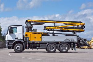 mobile concrete pump