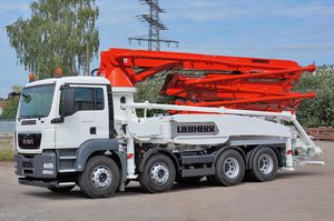mobile concrete pump