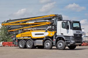 mobile concrete pump