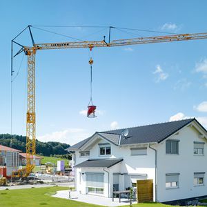 hydraulic crane / tower / mobile / construction