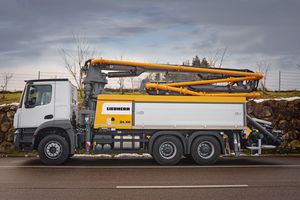 mobile concrete pump