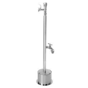 outdoor drinking fountain / stainless steel