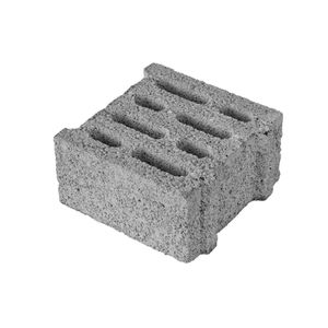 hollow concrete block / lightweight / for walls / high-resistance
