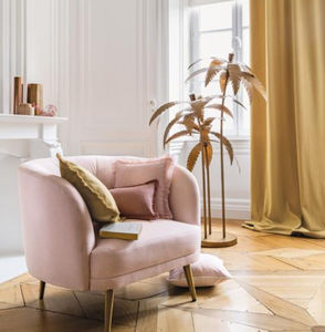 upholstery fabric / for curtains / plain / cotton