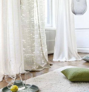 striped sheer curtain fabric