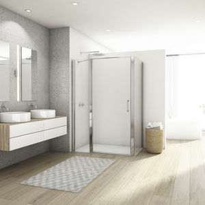 pivoting shower screen 1