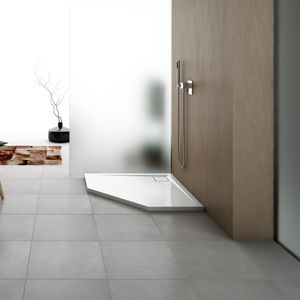 corner shower base