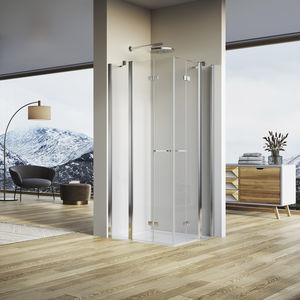 pivoting shower screen 1