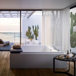 corner bathtub