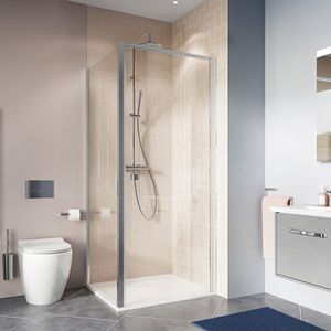 glass shower cubicle