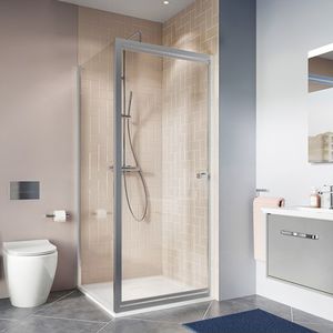 glass shower cubicle