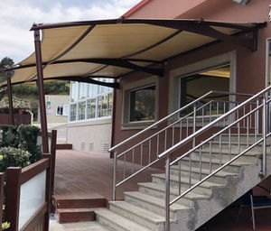 metal frame tensile structure