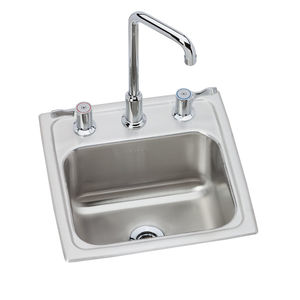 single-bowl kitchen sink