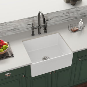 single-bowl kitchen sink