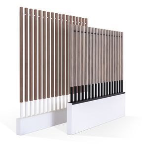wooden room divider