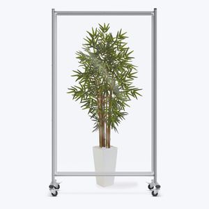 floor-mounted office divider
