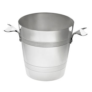 silver-plated champagne bucket