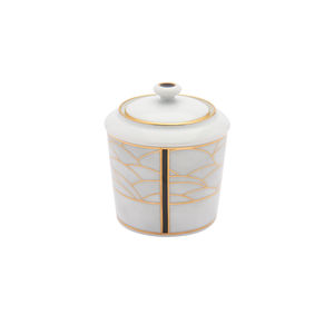 porcelain sugar bowl