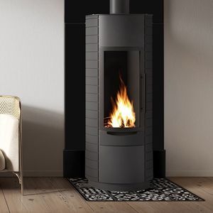 arabesque pattern fireplace rug 1