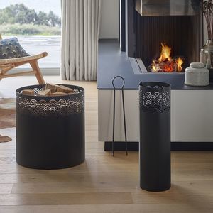 floor-standing fireplace set 1