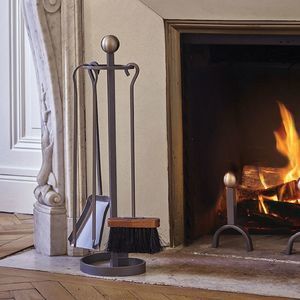 steel fireplace set 1