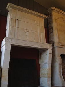 Directoire style fireplace surround 1