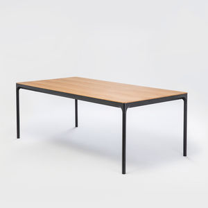 contemporary dining table / oak / linoleum / laminate