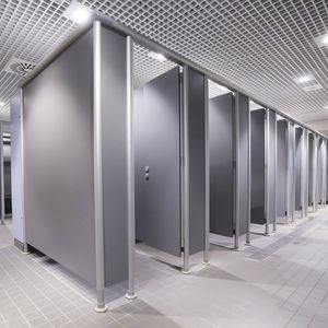 toilet cubicle