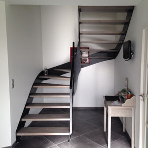 straight staircase