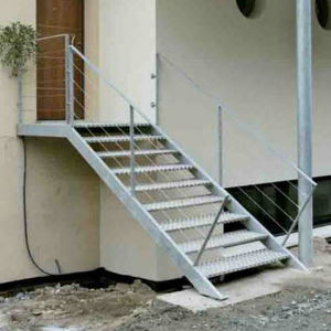 straight staircase