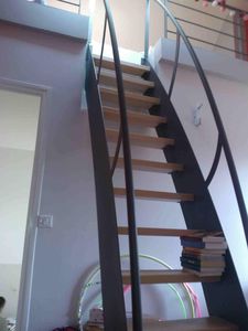 straight staircase