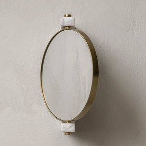 wall-mounted mirror