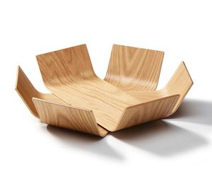 wooden fruit basket / for domestic use / commercial