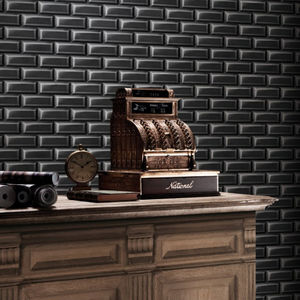 unique wallpaper / vinyl / geometric / black