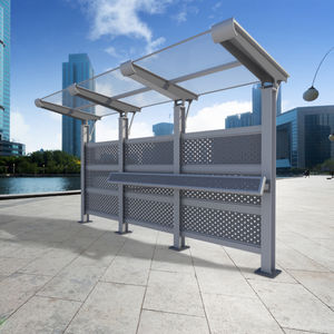 aluminum bus shelter 1