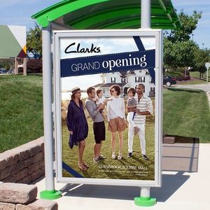 free-standing display panel