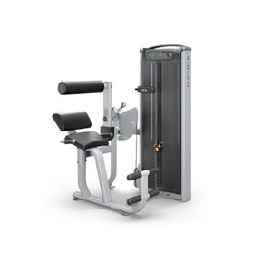 back extension weight training machine