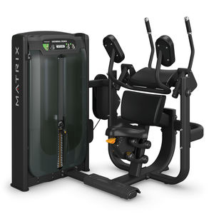 abdominal crunch weight training machine