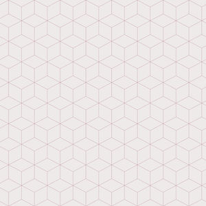 classic wallpaper / geometric pattern / 3D effect