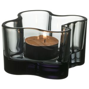 glass candle holder