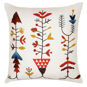 sofa cushion / square / linen / cotton