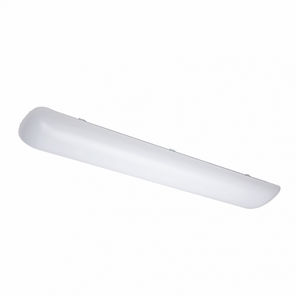 contemporary ceiling light / linear / sheet steel / PMMA