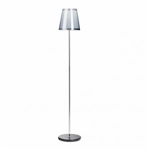 floor-standing lamp / contemporary / steel / acrylic